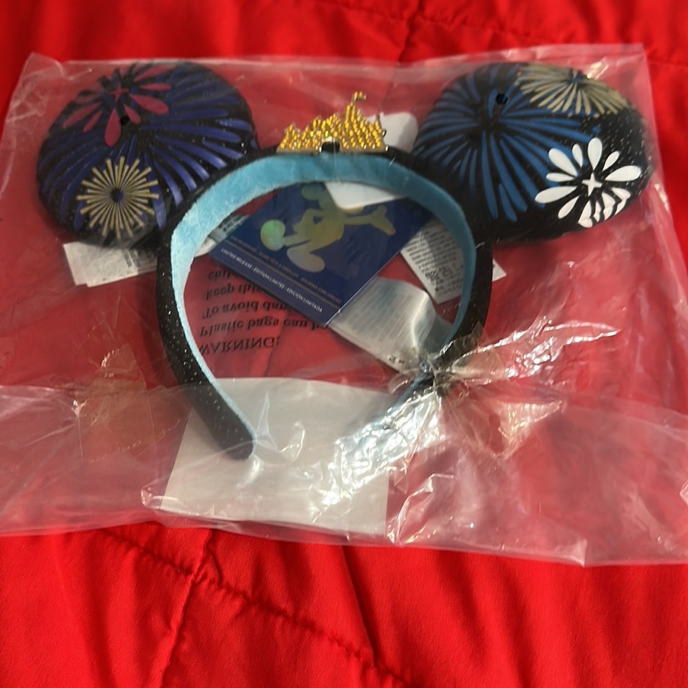50th Anniversary Fireworks Disney Ears - Picture 3 of 3